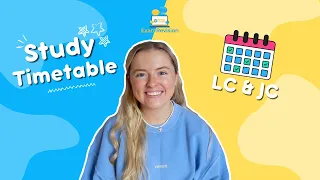 How to Create the PERFECT Study Timetable for LC & JC📈📚🎒