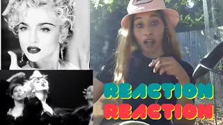 MADONNA REACTION VOGUE (ICONIC AF! CATCHY TOO!) | EMPRESS REACTS TO 90s MUSIC VIDEOS