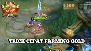 CARA CEPAT FARMING GOLD MOBILE LEGENDS AUTO MVP