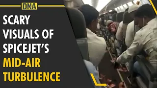 Inside Video: SpiceJet flight faces scary mid-air turbulence; 40 injured