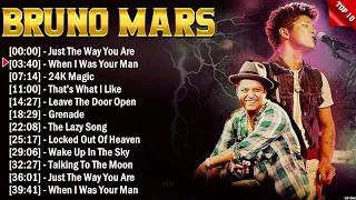 Bruno Mars Greatest Hits Popular Songs - Top Song This Week 2024