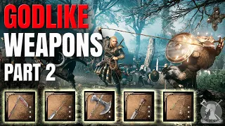 Assassin's Creed Valhalla - The STRONGEST WEAPONS and How To Get Them! (P2)