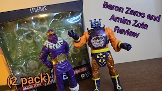 Marvel legends Baron Zemo and Arnim Zola review (2 pack)