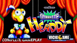 🎮 Dynamite Headdy (Mega Drive) Complete Gameplay