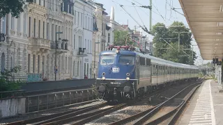 Eisenbahnverkehr in Bonn HBF Mit Br 110 462 482 442 101 186 193 402 185 401 460 620 192