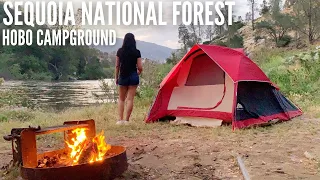 Hobo Campground | Sequoia National Forest | Tent Camping Along the Kern River