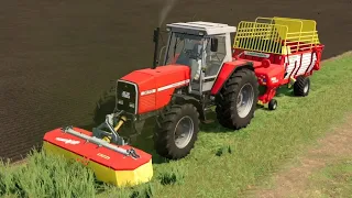 Harvest, Grass, Planting, Contracts | Farming Simulator 22 - Haut-Beyleron | Episode 1