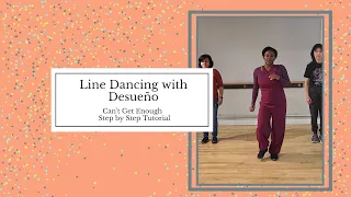 Learn the Tamia Can't Get Enough Line Dance - Step by Step Tutorial