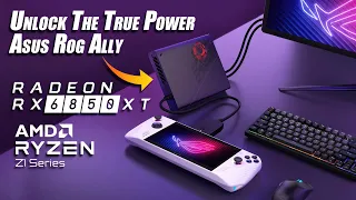 ASUS ROG Ally XG Mobile eGPU Hands-On, On The Edge Of Desktop Class Power!