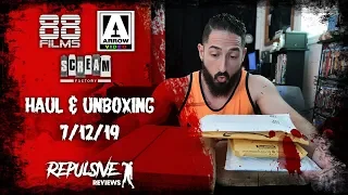 Horror Movie Haul and Unboxing: 7/12/19 | 88 Films, Scream Factory, and more!