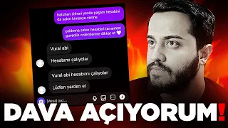 DAVA AÇIYORUM.