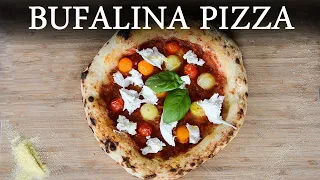[No Music] How To Use Fresh Mozzarella On Pizza | Fresh Buffalo Mozzarella Pizza Recipe Video