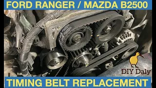Ford Ranger / Mazda B2500 Timing belt kit replacement 2.5 TDCI