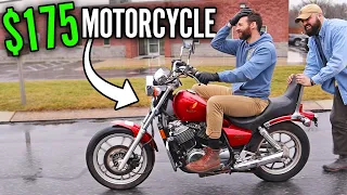 BOUGHT a $175 AUCTION Motorcycle, Can I fix it ?