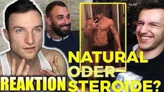 Sascha Huber reagiert auf Bodybuilder rät wer auf Stoff ist | Kevin Wolter und Tim Gabel