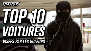 TOP 10 des voitures visées par les voleurs