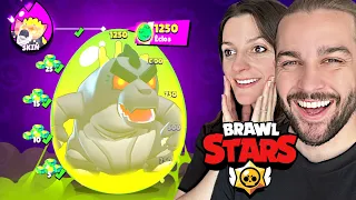 ON DÉBLOQUE LE DERNIER SKIN BUZZ GODZILLA SUR BRAWL STARS ! Bravo le Club !