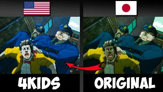 4kids Censorship in Jojo's Bizarre Adventure like One Piece