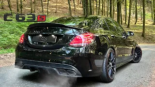 C63s AMG EDITION 1 | Pure SOUND! acceleration ABSOLUTELY CRAZY LOUD⚠️🏁