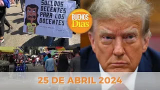 Noticias en la Mañana en Vivo ☀️ Buenos Días Jueves 25 de Abril de 2024 - Venezuela