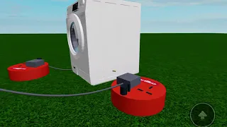 we destroy washing machines on roblox