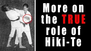 More on the TRUE role of Hiki-Te (hand on the hip)