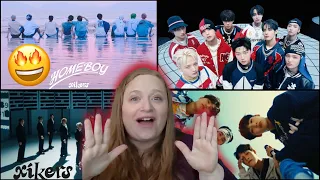 xikers(싸이커스) - ‘DO or DIE’, 'HOMEBOY', ‘We Don’t Stop’  MVs & 'Red Sun' Performance Video | REACTION