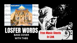 Losfer Words by Iron Maiden - Bass cover (tablature & notation included)