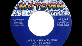 1967 HITS ARCHIVE: Love Is Here And Now You’re Gone - Supremes  (a #1 record--mono)