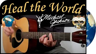 HEAL THE WORLD 🌏 - Michael Jackson / GUITAR Cover / MusikMan N°106