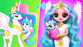 My Little Pony: Celestia Becomes a Mommy / 31 Doll DIYs