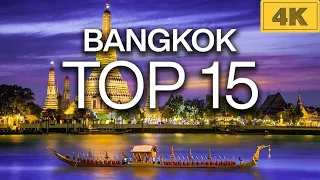 Top 15 things to Do in BANGKOK 2022, Thailand | Bangkok Nightlife 4k