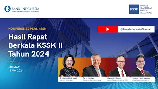 Hasil Rapat Berkala KSSK II Tahun 2024