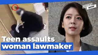 Teenager 'randomly' attacks ruling party lawmaker in Seoul