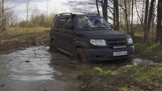 Первый выезд УАЗ Патриот на Nortec ET-500