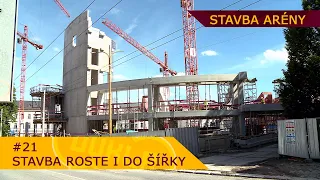 Stavba arény - #21 (Stavba roste i do šířky)