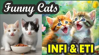 CAT STORIES / INFI & ETI CATS / Funny Animals Video