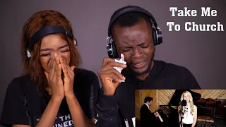 PRO MAKEUP ARTIST FIRST TIME HEARING Take Me To Church - Postmodern Jukebox ft Morgan James REACTION