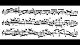 Niccolò Paganini - Caprice for Solo Violin, Op. 1 No. 11 (Sheet Music)