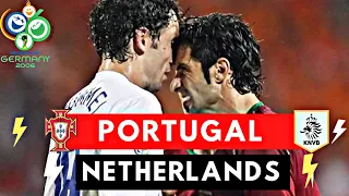 Portugal vs Netherlands 1-0 All Goals & Highlights ( 2006 World Cup )