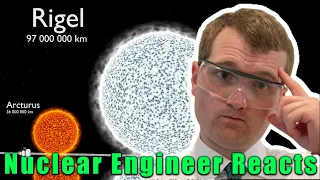 Nuclear Engineer Reacts to Universe Size Comparison 3D by Harry Evett
