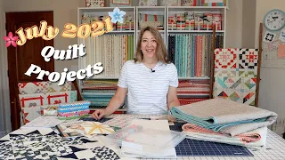 Quilt Works in Progress: July 2021 | A Quilting Life