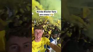 First time with Kerala Blaster fans😅🤯 #shorts #keralablasters #isl