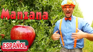 Blippi Español Tour por la Fábrica de Manzanas | Frutas para Niños
