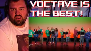 Singer reaction to VOCTAVE - WE NEED A LITTLE CHRISTMAS - FOR THE FIRST TIME!