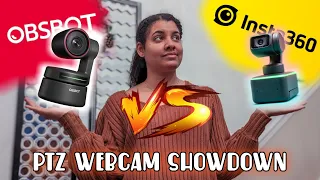 PTZ Webcam Showdown!: Insta360 Link VS Obsbot Tiny 4k