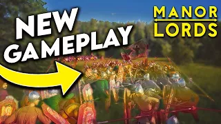 MANOR LORDS IS COMING - NEW Gameplay & Release Date UPDATES!