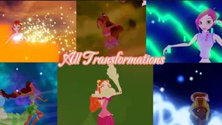 All Transformations - Glam Magic Power