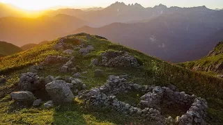 Горная Абхазия. Древняя стоянка человека