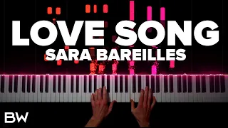 Love Song - Sara Bareilles | Piano Cover by Brennan Wieland